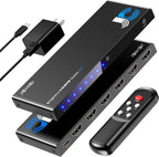 HDMI Switch 5 in 1 Out 8K@60Hz 4K@120Hz by JCHICI