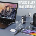 USB C Charger Block Charging Station 440W GAN3, 100W Laptop Charger Multi Port - Image 2