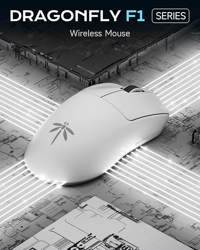 VGN Dragonfly F1 Pro Wireless Gaming Mouse - 49g Ultra-Lightweight - Image 5