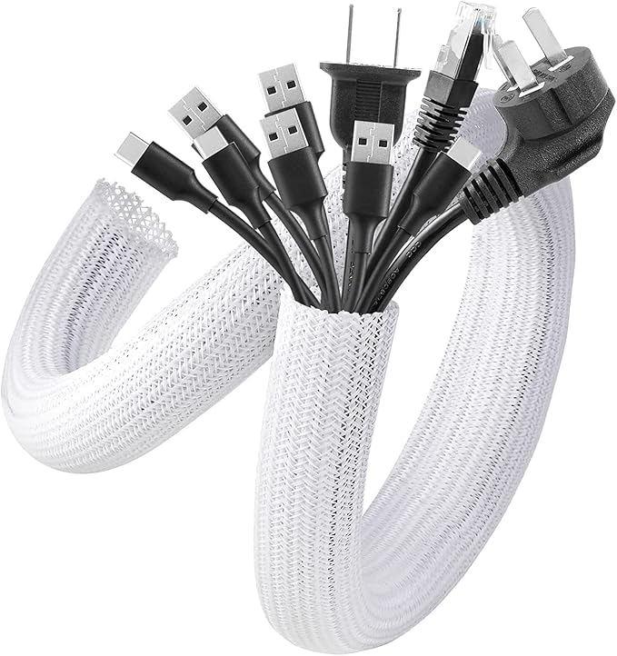 AGPTEK Cable Sleeve, 20ft by AGPTEK