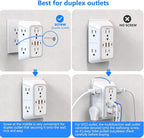 JcBlaon Outlet Extender Surge Protector - Image 4