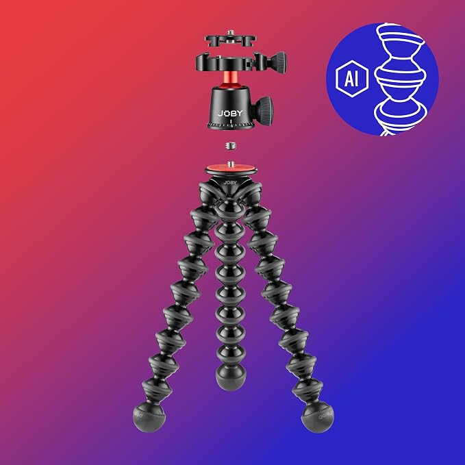 JOBY GorillaPod 3K PRO Kit, Flexible Professional Aluminium Tripod - Image 6
