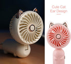 QearFun Handheld Lanyard Fan Portable, Mini Hand Held Fan - Image 3