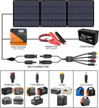 310W 18V Portable Foldable Solar Panel Monocrystalline ETFE 24% High Efficiency - Image 4