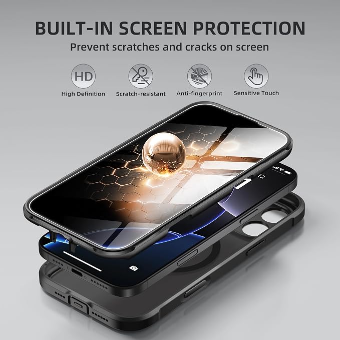 BERFY Magnetic for iPhone 16 Pro Case, Compatible - Image 4