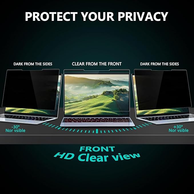 FILMEXT Magnetic Laptop privacy screen 14 inch - Image 4