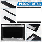 Konohan 4 Pack Replacement LCD Back Laptop Computer Replacement Parts Cover Top - Image 3