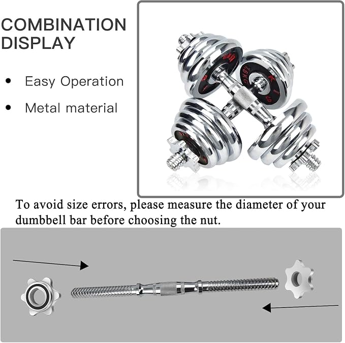 Lamoutor 2Pcs Anti-Slip Hex Nut Collar Screw - Image 4