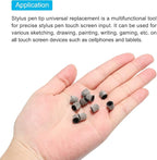 MECCANIXITY 12pcs 6.5mm Stylus Pen Fine Tips Conductive Fiber Capacitive Touch - Image 4