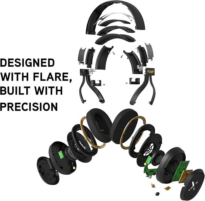 BlueAnt Pump X - The Gym Headphones | White/Gold | Sports Headphones | - Image 7