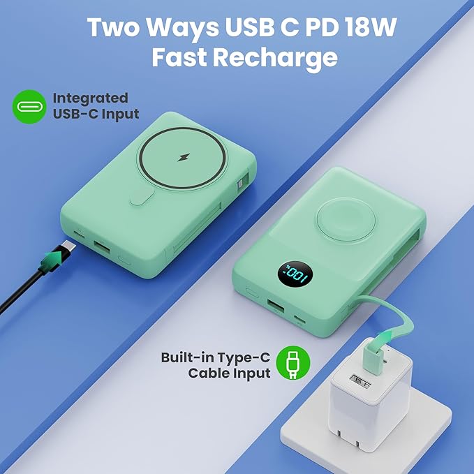 Magnetic Portable Charger 10800mAh - Image 7