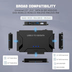 MaxRenard Hard Drive Reader USB 3.0 to SATA/IDE Adapter | Universal External - Image 4