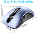 memzuoix 2.4G Wireless Mouse, 1400 DPI Mobile Optical Cordless Mouse - Image 7