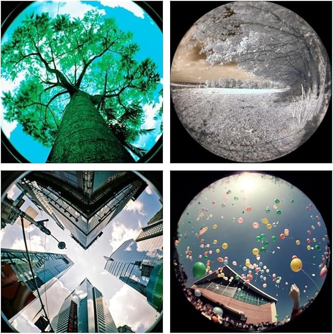Fisheye 235°, Fish Eye Lens Universal HD Phone Fisheye Lens, Phone Camera Lens - Image 2