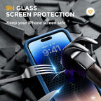Miracase Glass Series Designed for iPhone 14 Pro Max Case 6.7 Inch, Upgrade - Image 5