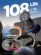 Upgraded Vacuum Magnetic Car Phone Holder - Image 4