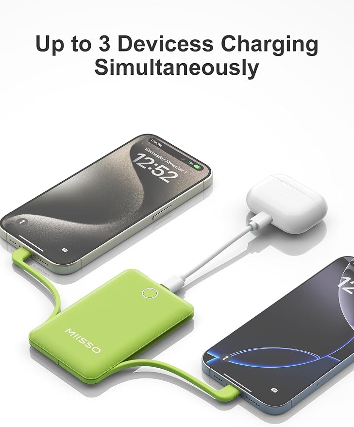 miisso 10000mAh Slim Portable Charger - Image 4