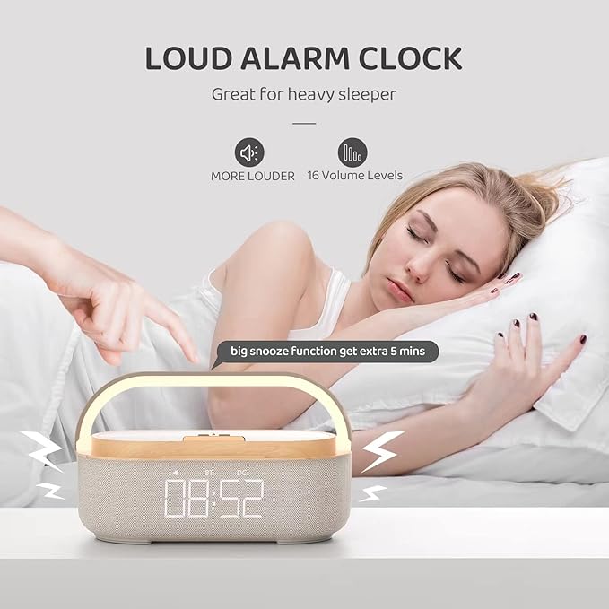 Bluetooth Speaker Alarm Clock - Image 2