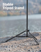Weilisi 10.5" Ring Light with 69" Tripod Stand and Phone Holder Kit, - Image 3