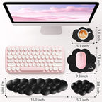 Cloud Wrist Rest for Computer Keyboard, 4-in-1 Memory Foam Leather Cloud - Image 7