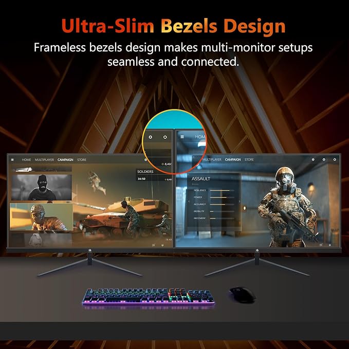 Z-Edge 24.5 inch 240Hz 165Hz 144Hz Gaming Monitor, FHD 1080p, MPRT 1ms - Image 5