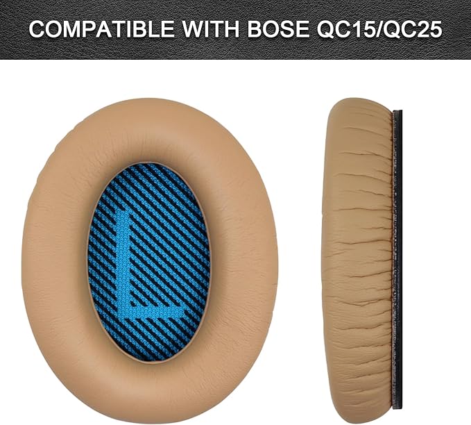 Replacement Ear Pads for Bose QuietComfort 35 35 II 15 25, Headphone Ear Covers - Image 2