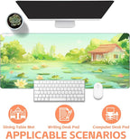 Mouse Pad Large Frog in The Water Non-Slip Game Desk Mat - Image 4