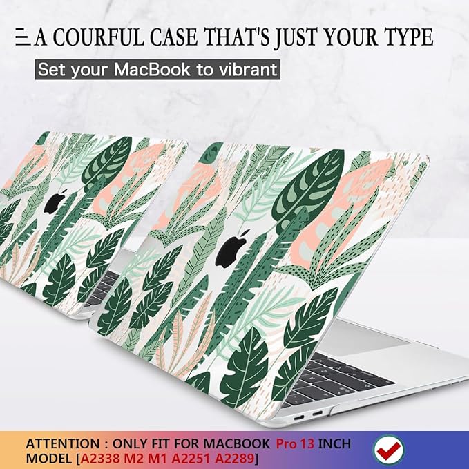 CISSOOK Palm for MacBook Pro 13 inch Case 2025-2020 Release M2 Chip A2338 M1 - Image 3