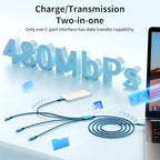 USB C Splitter Multi Charging Cable - Image 3