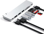 Satechi 7 in 1 USB C Hub Multiport Adapter Pro Slim, USB C Dongle, 100W Charging - Image 8
