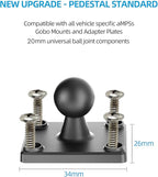 OHLPRO Heavy Duty Drill Base Tablet Holder Car Mount, iPad Mount - Image 6