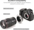 VILTROX EF-M1 Pro Auto Focus Lens Adapter Lens Mount Converter - Image 2