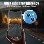 AGVEE 3+3 6 Pack for iPhone 15/15 Plus Camera Lens Protector, Bling Diamond & - Image 6