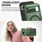 Magnetic for Google Pixel 8a Case, Shockproof Slim Translucent Matte Anti-Slip - Image 4