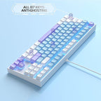 MageGee 75% Mechanical Gaming Keyboard, LED Blue Backlit, 87 Keys Compact TKL - Image 5