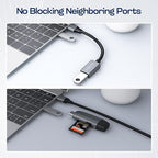 OTG USB-C to USB 3.0 Adapter Thunderbolt 3 Compatible - Image 8