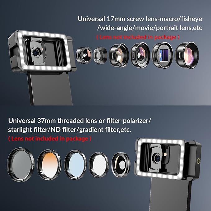 APEXEL 17mm+37mm Thread Adapter - Image 2