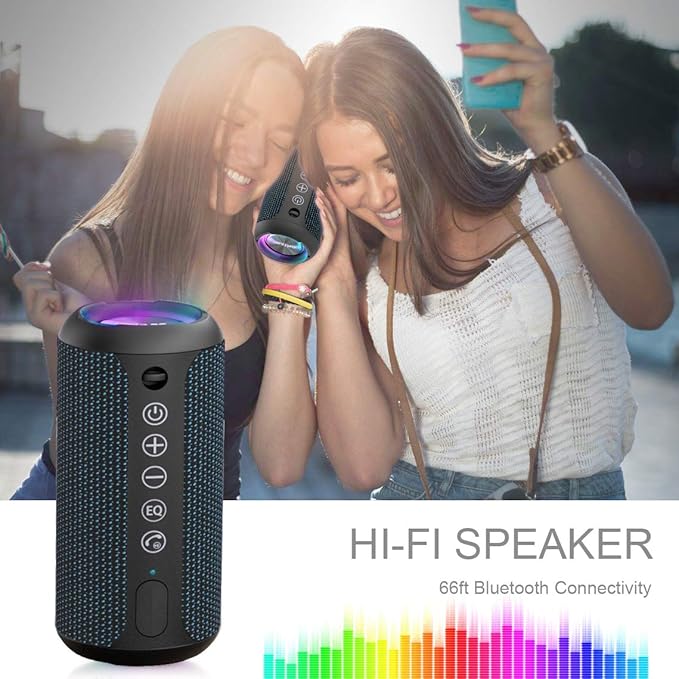Ortizan Portable Bluetooth Speakers, IPX7 Waterproof Wireless Speaker - Image 7