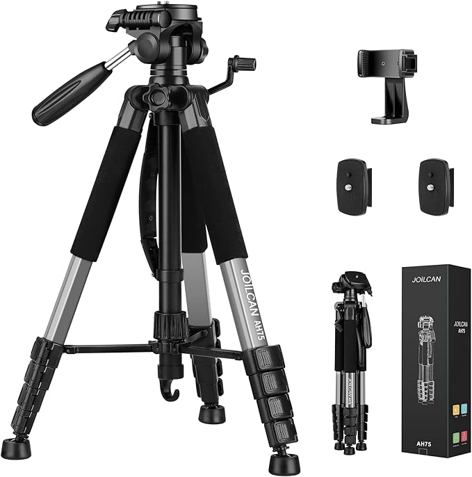 JOILCAN Tripod Camera Tripods, Heavy Duty Tripod Stand, Professional Travel by JOILCAN