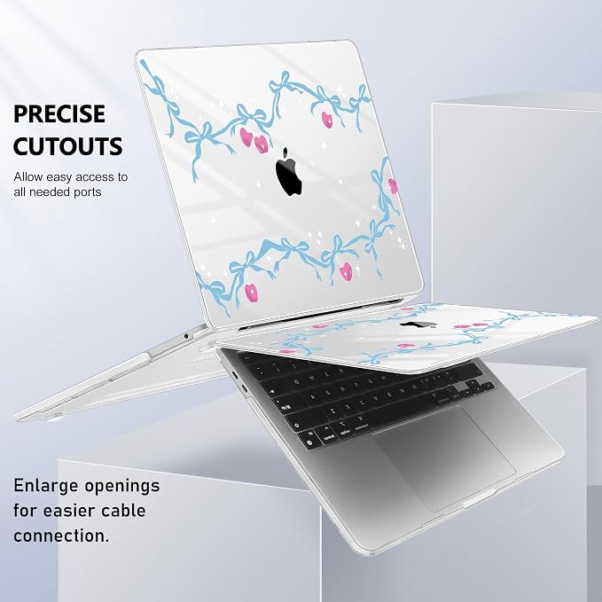 Case for MacBook Pro 13 inch with/Without Touch Bar, Hard Shell + Keyboard - Image 8