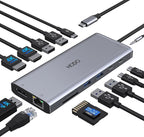 USB C Docking Station Dual Monitor HDMI by HODO