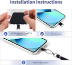 CACOE Phone Lanyard 2 Pcs-2 Pcs Adjustable Neck Strap, Universal Crossbody - Image 4
