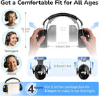 Dr.meter Hearing Protection Ear Muffs, 31dB Noise Reduction Safety Earmuffs - Image 9