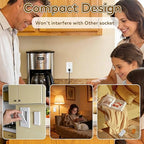 NineLeaf Remote Control Outlet Plug Kit, 6 Plug-in Light Switches - Image 8