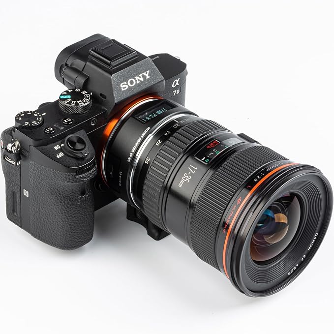 VILTROX EF-E5 Lens Mount Adapter EF/EF-S to E-Mount Auto Focus Lens Converter - Image 6