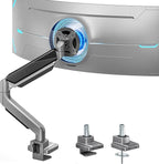 ARES WING Ultrawide Single Monitor Arm, Heavy Duty Monitor Mount by ARESWING