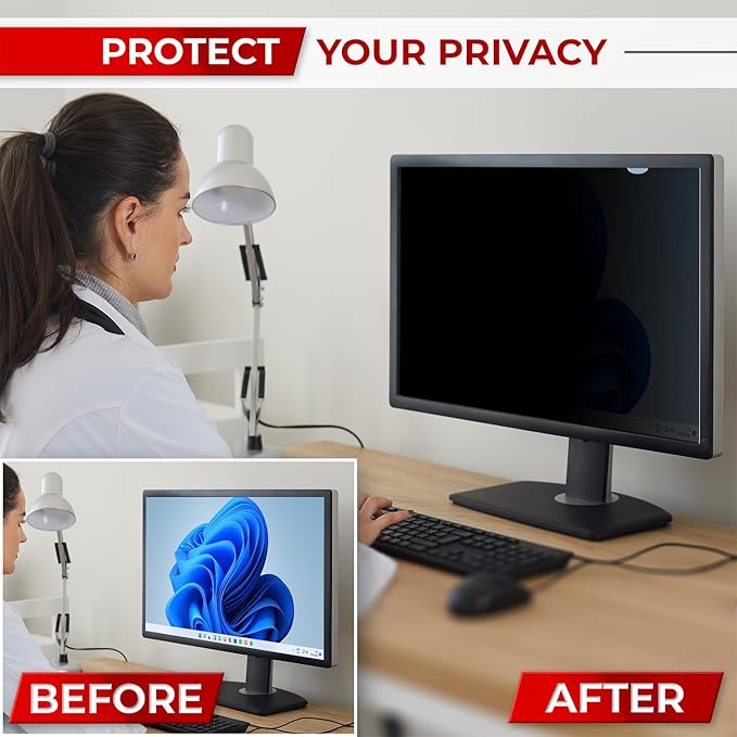 23.8 Inch 16:9 Computer Privacy Screen Filter - Image 7