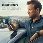 Handheld Fan, Mini Small Portable Turbo Fan, Rechargeable - Image 6