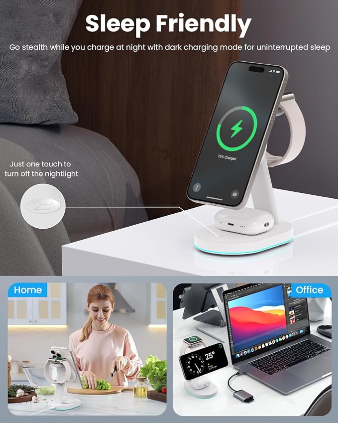 3 in 1 Wireless Charger Charging Station - Image 6