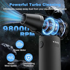 Electric Air Duster, 000 RPM 3 Gear Adjustable Cordless Air Blower, 6000mAh - Image 2